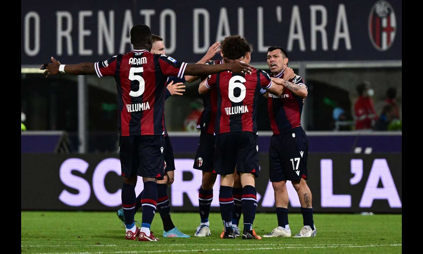 Il Bologna è aritmeticamente salvo grazie alla vittoria sull'Inter