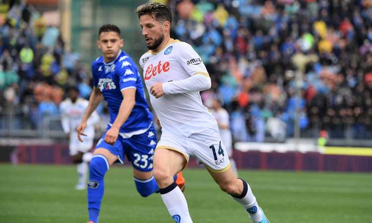 Salernitana, per l'attacco spunta Mertens