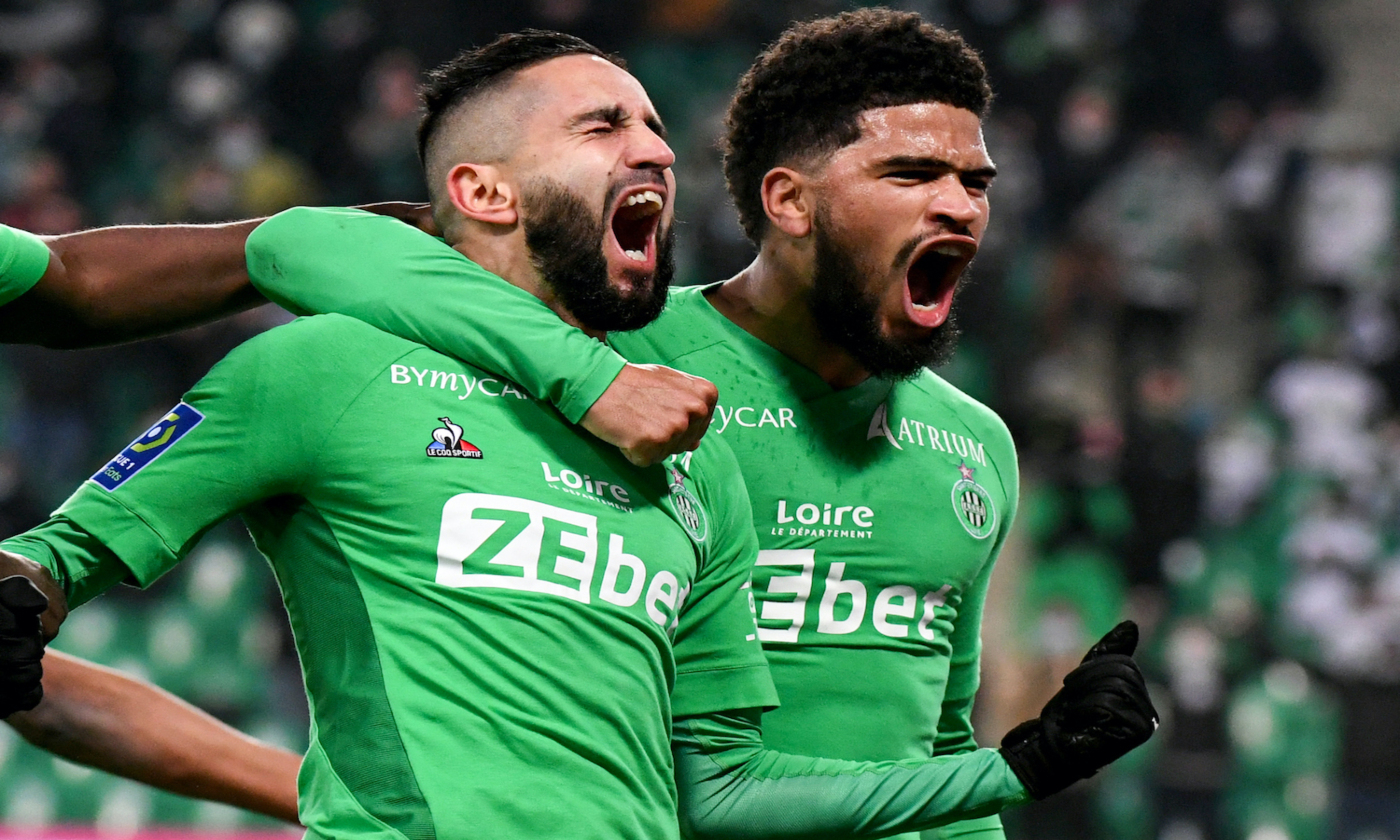 Saint Etienne, vicino l'arrivo di Lobry