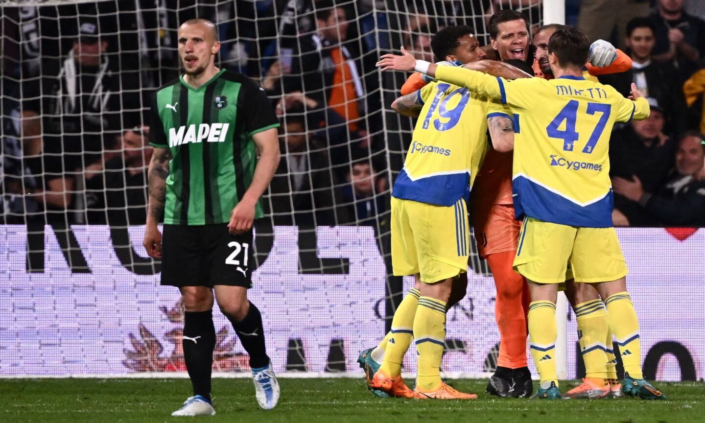 Il Sassuolo non merita la sconfitta, ma la brutta Juve di Allegri merita di essere terza più del declinante Napoli