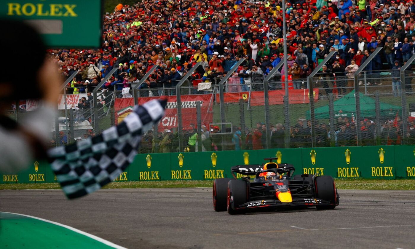 Formula 1: Verstappen trionfa a Imola, doppietta Red Bull. Leclerc 6°, out Sainz