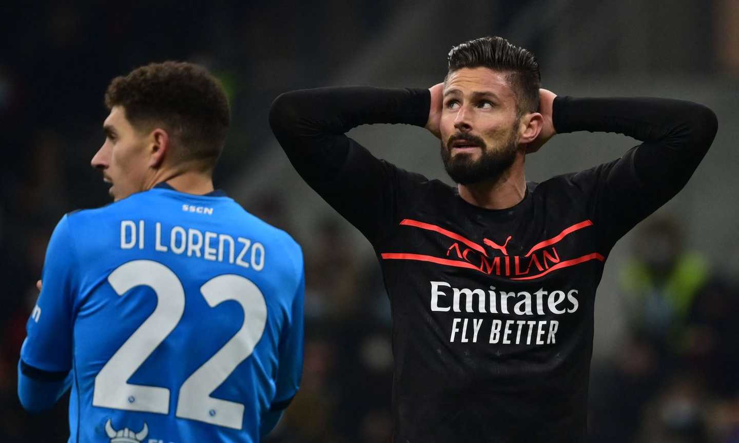 Napoli-Milan, il programma della vigilia: allenamenti e conferenze, come stanno Osimhen e Giroud