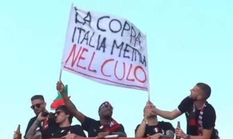 Festa scudetto Milan: ammende per Theo Hernandez, Krunic, Maignan e Tonali. Sanzionato anche il club