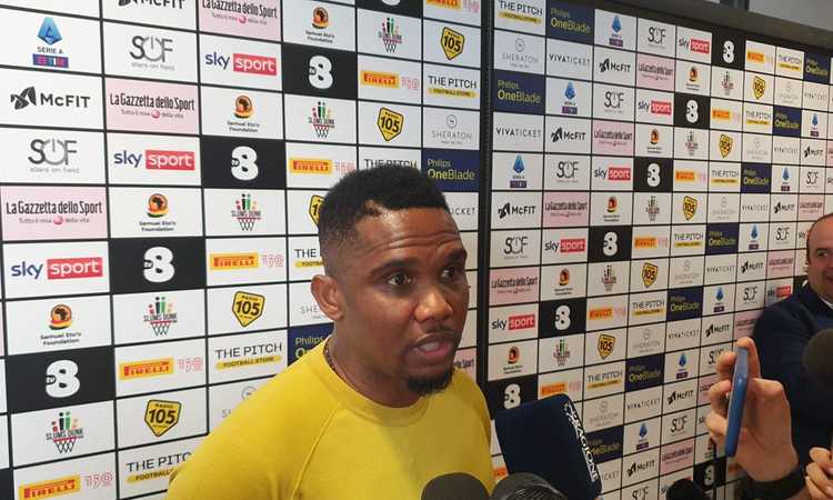 Inter, senti Eto'o: 'Onana fra i tre migliori portieri al mondo, se non il numero uno'