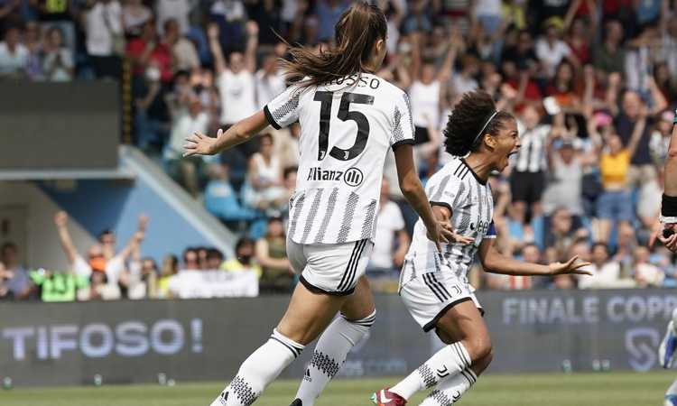 Coppa Italia Femminile, trionfa la Juventus in rimonta sulla Roma. Decisive Gama e Girelli Coppa Italia Femminile, trionfa la Juventus in rimonta sulla Roma. Decisive Gama e Girelli