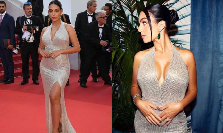 Georgina brilla sul red carpet del festival di Cannes FOTO 