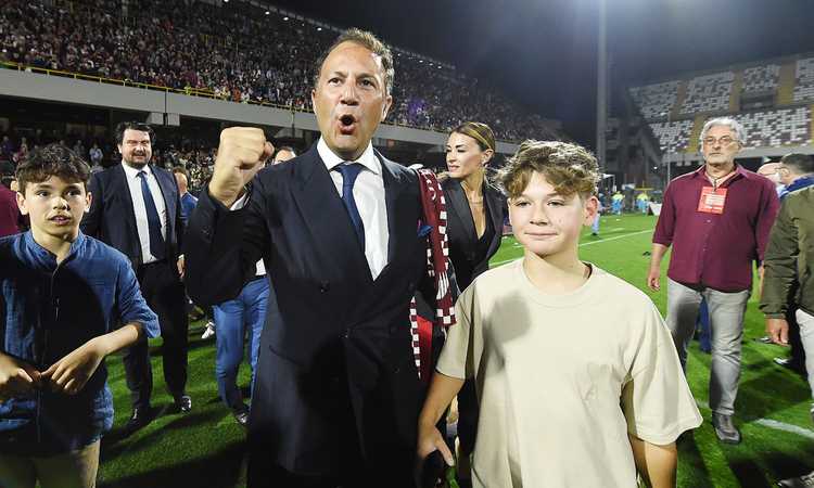 Salernitana, Iervolino: 'Cavani e il mercato? Ancora devo sentire l'allenatore'