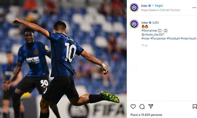 L'Inter è campione d'Italia Primavera! 2-1 in rimonta alla Roma, decide la prodezza di Iliev