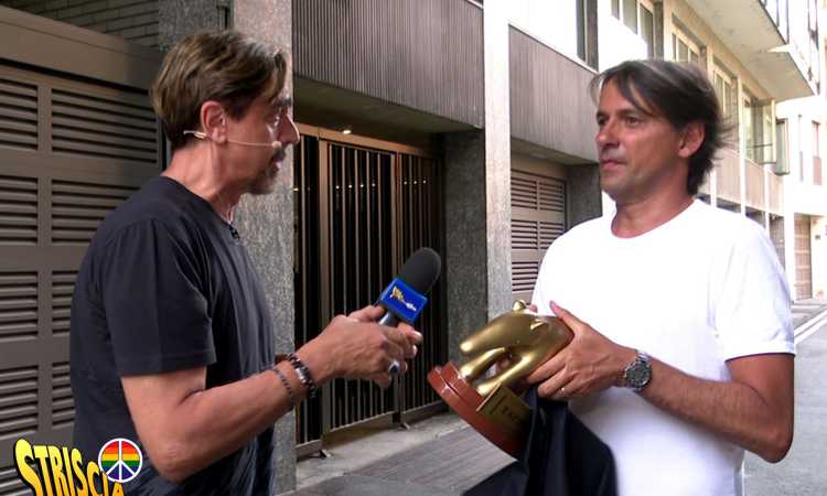 Tapiro d'Oro a Inzaghi: 'Rimango sicuramente all'Inter. Scudetto? Complimenti ai miei giocatori'
