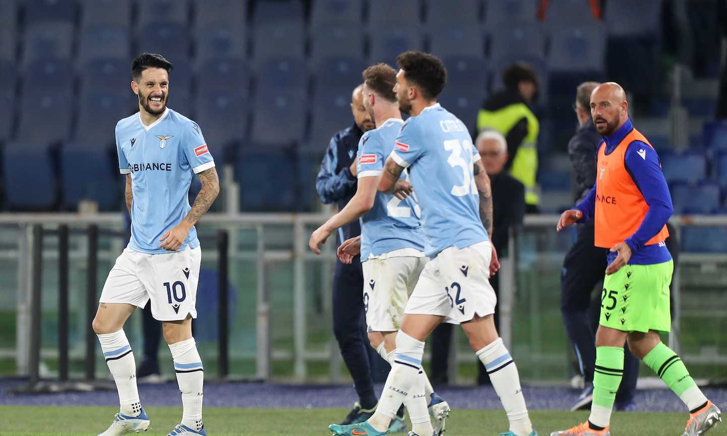 Lazio-Sampdoria 2-0: Patric e Luis Alberto lanciano la corsa biancoceleste all’Europa League