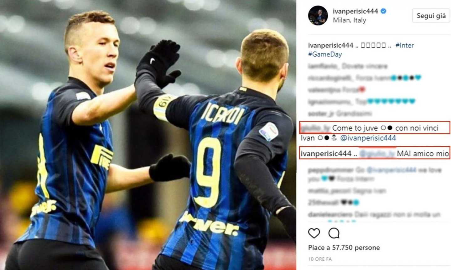 Quando Perisic rifiutò i bianconeri: 'Io alla Juve? Mai'