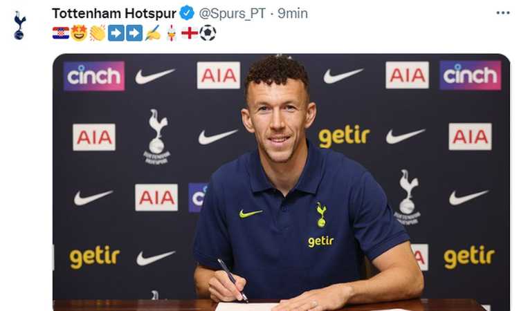 Tottenham, Perisic: 'Sono orgoglioso di essere qui, non vedo l'ora di giocare'