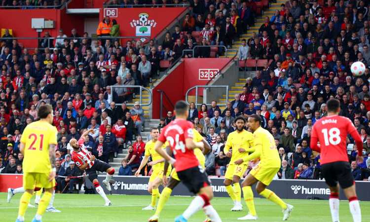 Premier League: Southampton Liverpool 1 0 LIVE Premier League: Southampton Liverpool 1 0 LIVE