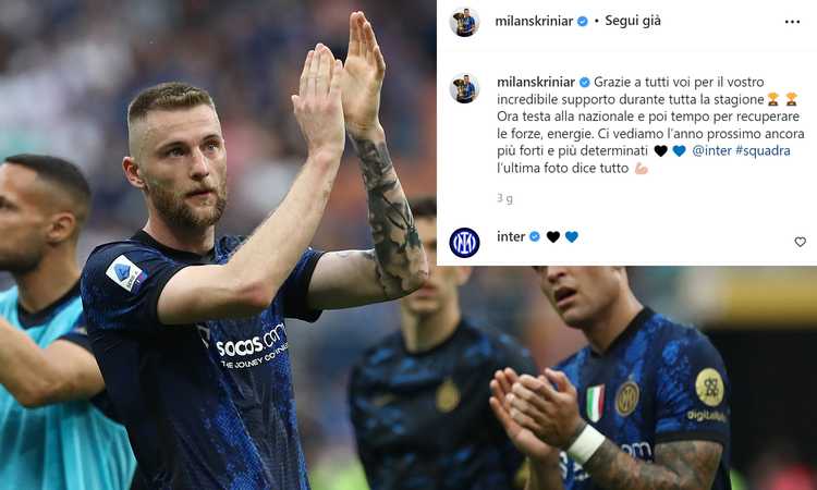 Inter, Skriniar giura amore e vuole restare: fra Bremer e Bastoni la priorità è il rinnovo Inter, Skriniar giura amore e vuole restare: fra Bremer e Bastoni la priorità è il rinnovo