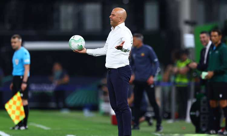 Feyenoord, Slot: 'Non sono orgoglioso ma deluso. Ma dall'altra parte c'era Mourinho' Feyenoord, Slot: 'Non sono orgoglioso ma deluso. Ma dall'altra parte c'era Mourinho'