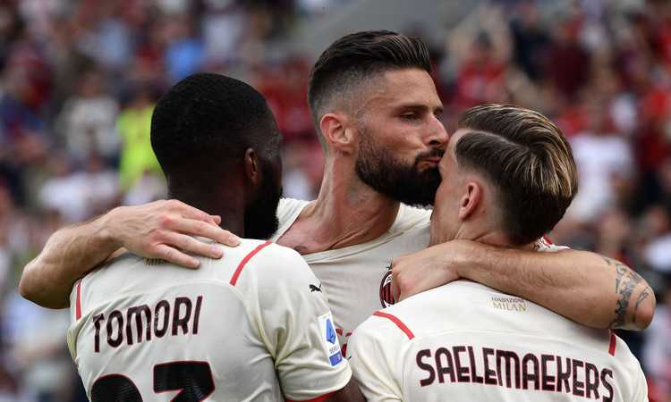 Sassuolo Milan 0 3 al 45': doppietta di Giroud e Kessie, tre assist di Leao Sassuolo Milan 0 3 al 45': doppietta di Giroud e Kessie, tre assist di Leao