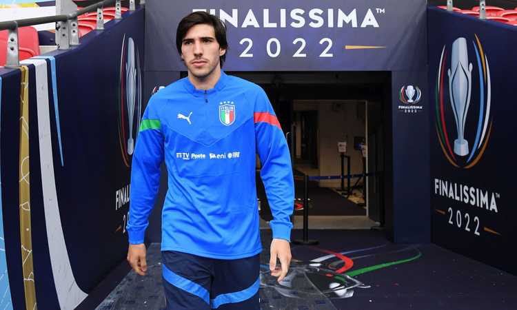 Italia, Tonali: 'Ora penso solo alla Nazionale. Io come Gerrard? Da milanista non ho un bel ricordo'
