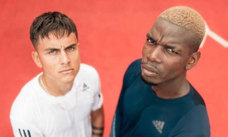 Dybala aspetta l'Inter con... Pogba. Le FOTO dell'allenamento insieme