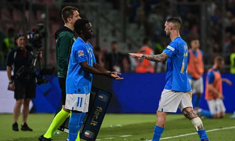 Roma, Fiorentina e Sassuolo su Gnonto, il gioiello di Mancini che studiava Messi