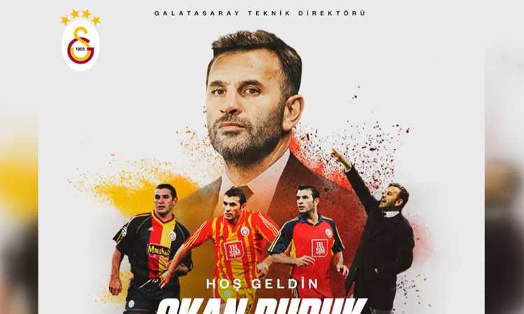 Galatasaray, UFFICIALE: Okan Buruk è il nuovo allenatore