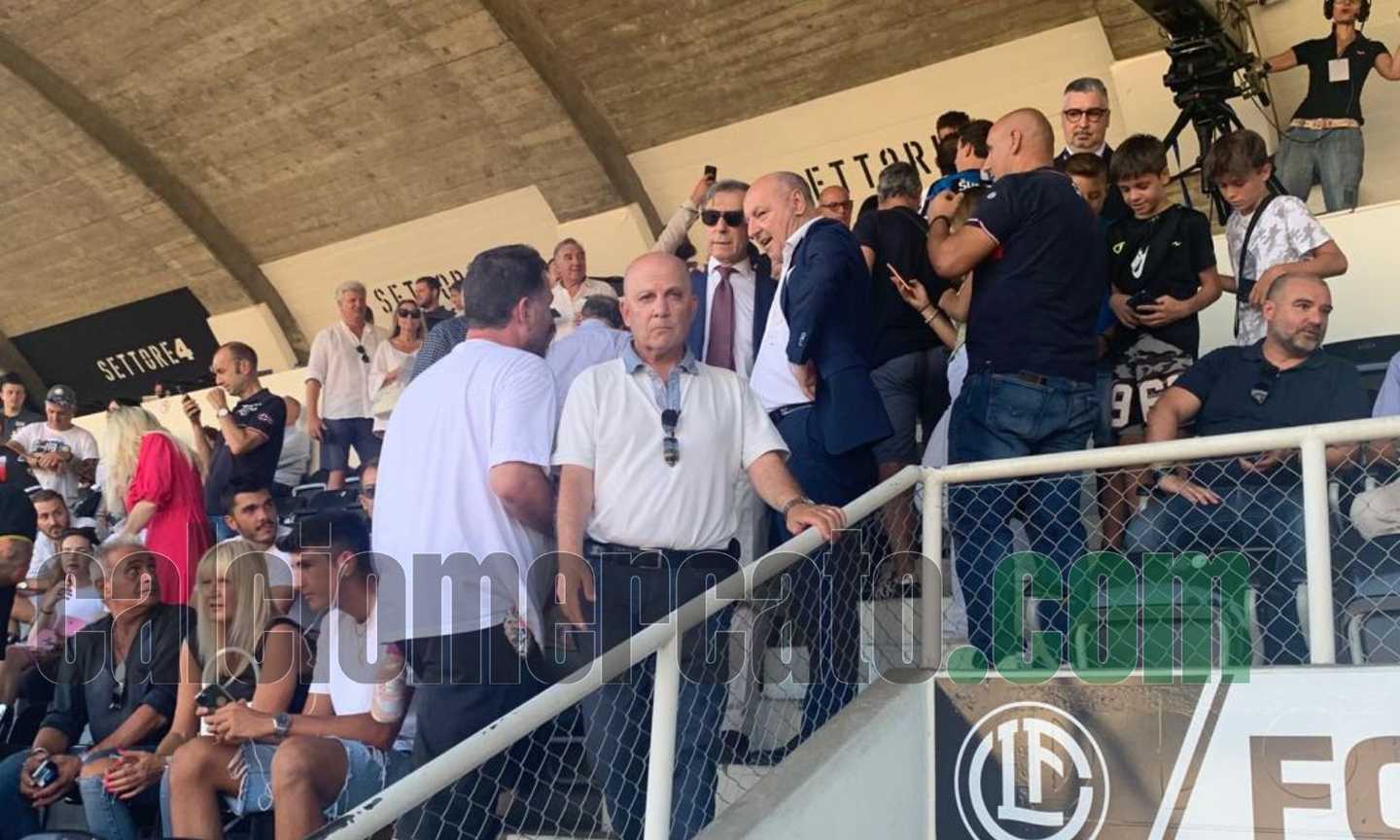 Inter a Lugano, in tribuna con Marotta c'è Braida: la Cremonese studia Agoumé