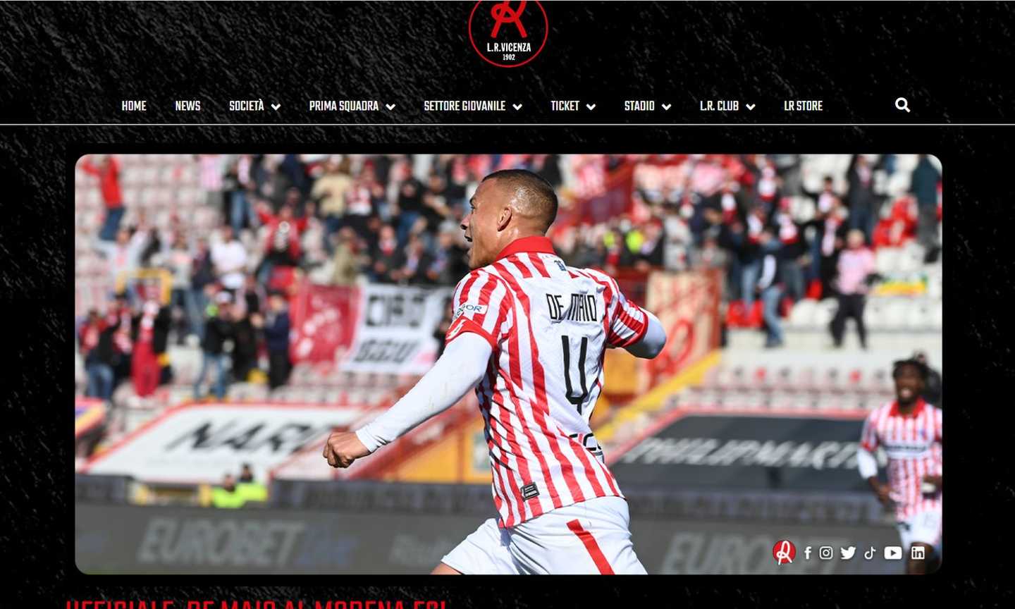 Vicenza, UFFICIALE: De Maio passa al Modena