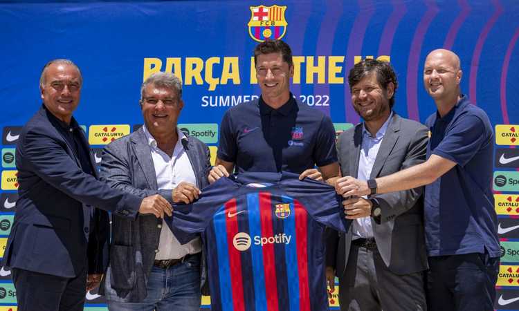 Lewandowski: 'Barça, è l'anno della svolta!' Lewandowski: 'Barça, è l'anno della svolta!'