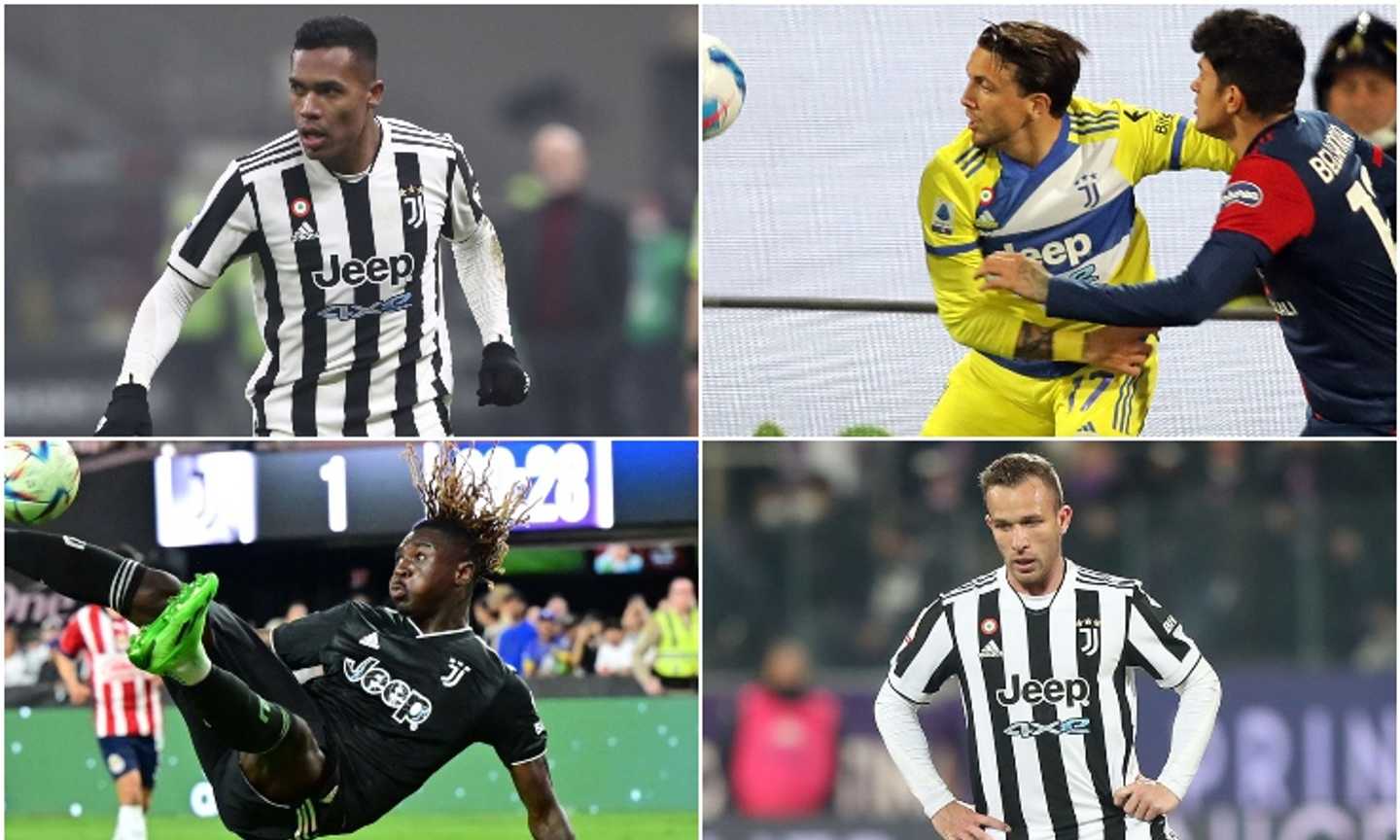 Juve, la lista degli esuberi: da Alex Sandro ad Arthur fino a Kean