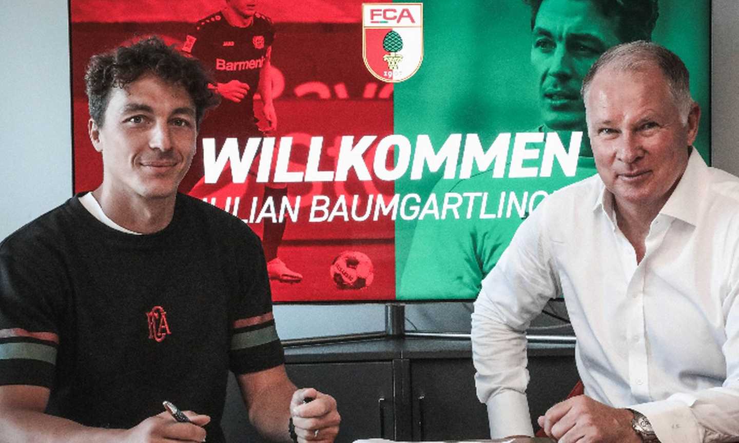 UFFICIALE: Augsburg, da Leverkusen arriva Baumgartlinger