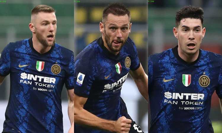 Inter, un'estate di voci ma stasera Inzaghi riparte dai soliti tre: Skriniar-De Vrij-Bastoni