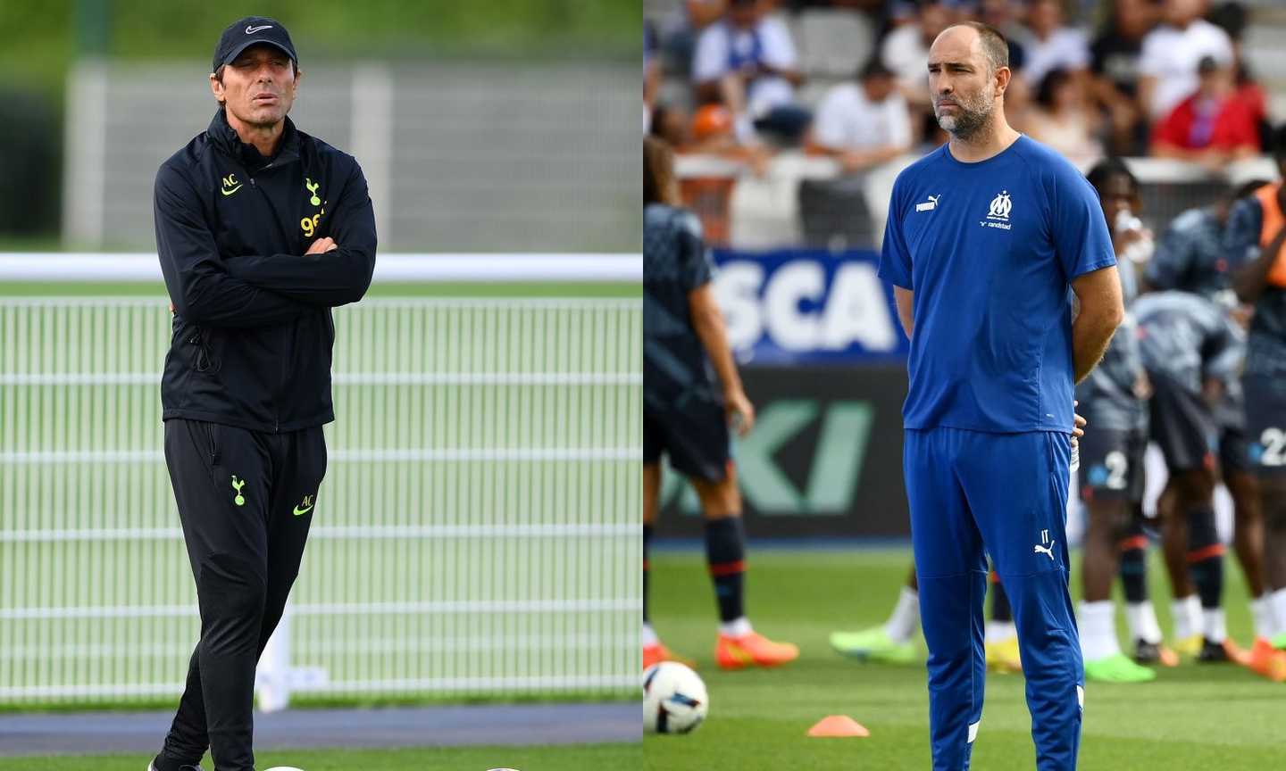 Conte e Tudor, amici contro: l'altra Juve che si sfida in Tottenham-Marsiglia