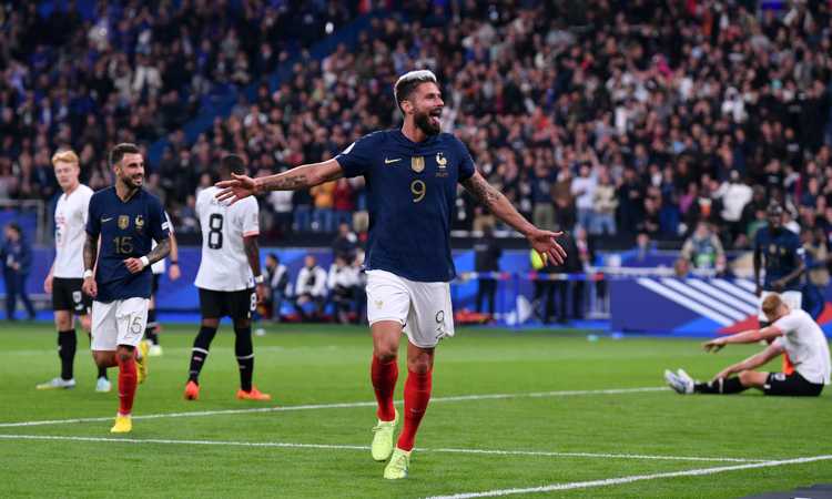 Nations League, Mbappé e Giroud lanciano la Francia. vittorie per Belgio e Olanda, Croazia-Danimarca 2-1