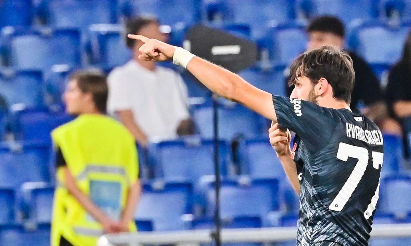 Napoli, altro premio per Kvaratskhelia: è il miglior calciatore AIC di agosto