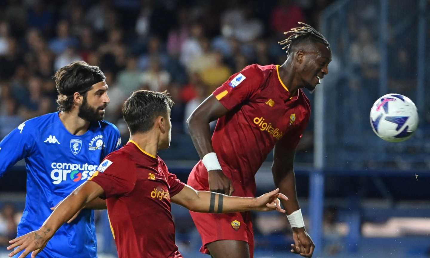 Empoli-Roma, rivivi la MOVIOLA: contatto Cacace-Ibanez, rigore giusto. Espulso Akpa Akpro con il Var