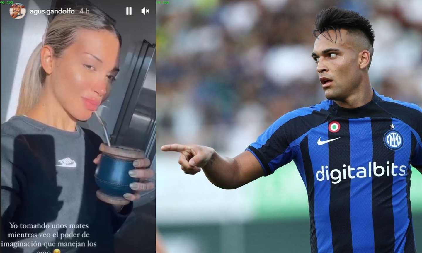 L'Instagram di Lautaro sparisce e riappare, piovono voci assurde. Agustina se la ride col mate FOTO