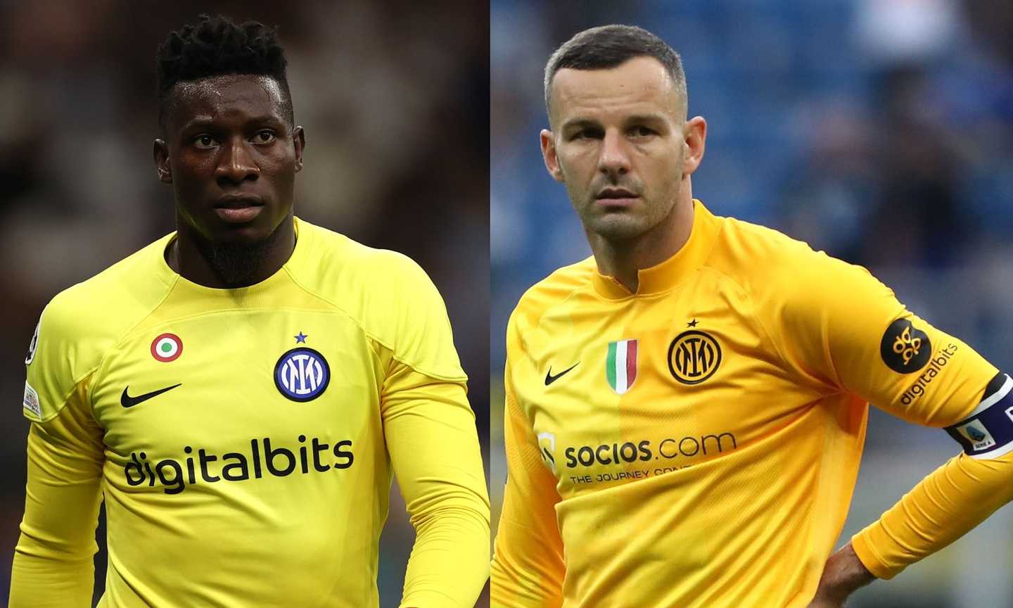 Inter, la scommessa vincente di Inzaghi: l’alternanza Handanovic-Onana funziona