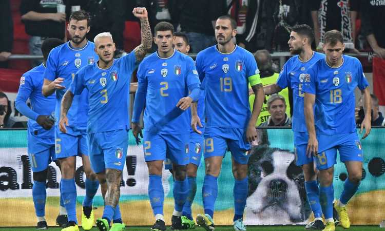 Colpo Italia, 2-0 all'Ungheria nel segno di Raspadori e Donnarumma. A giugno le final four di Nations League
