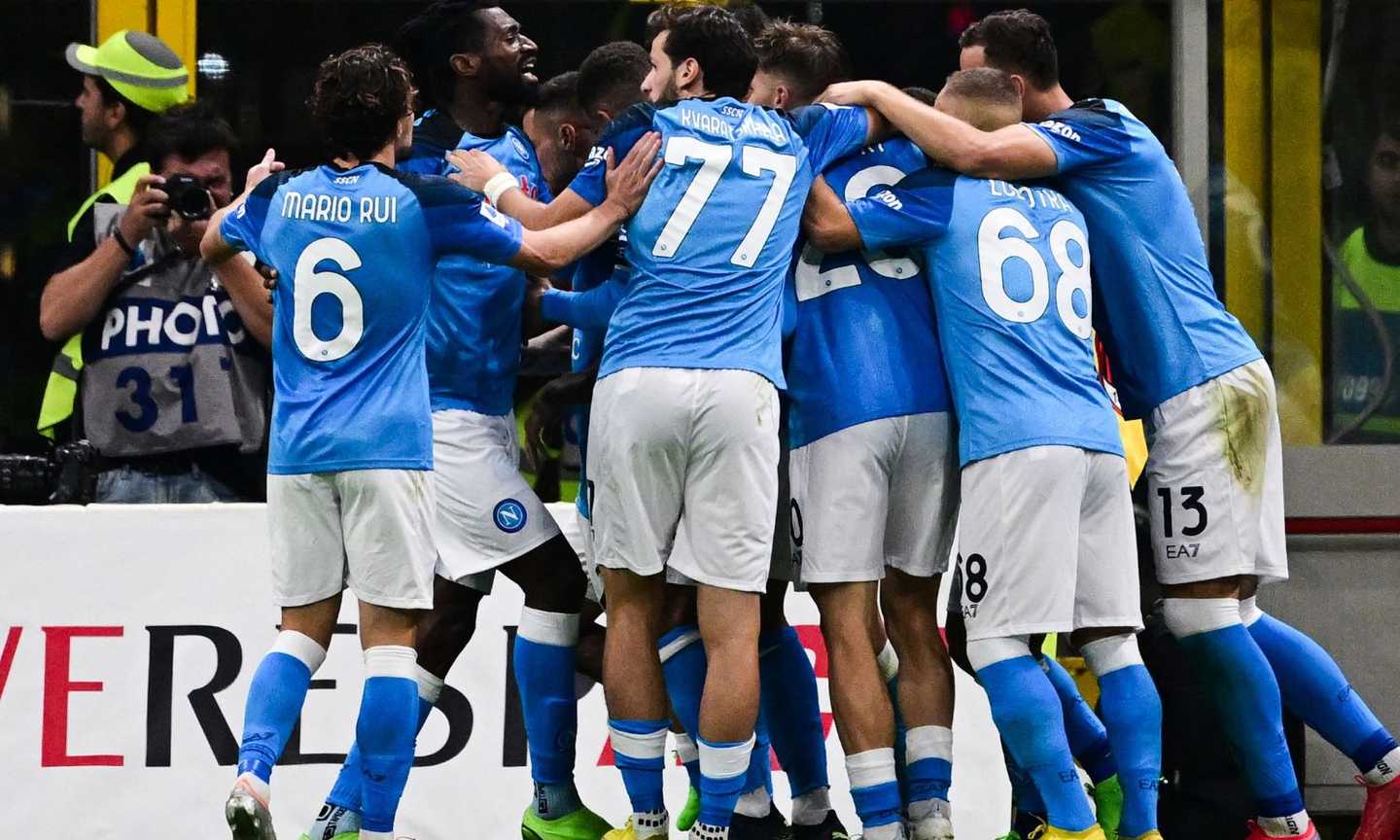 Milan-Napoli 1-2: il tabellino 