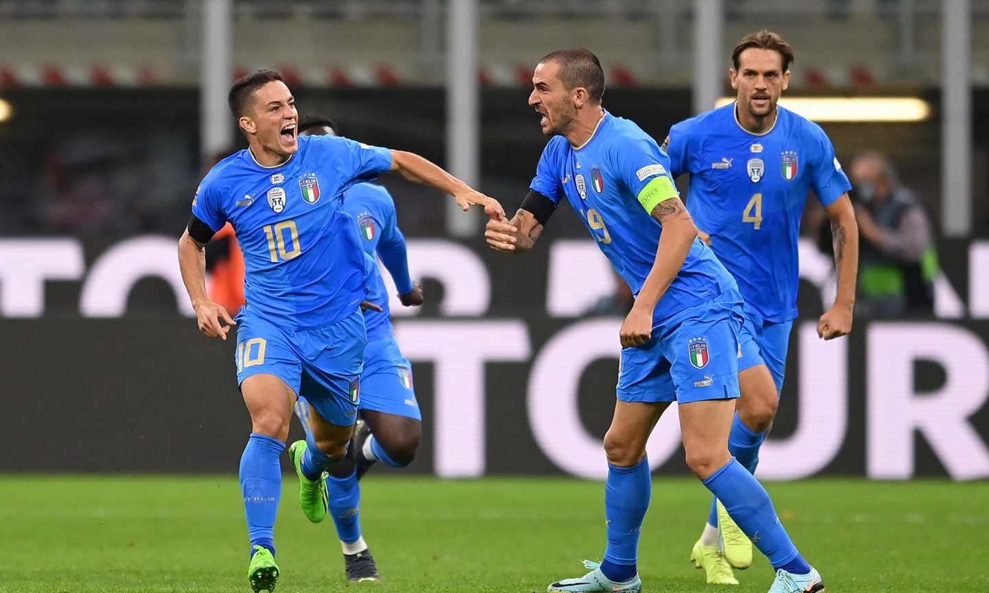 Una perla di Raspadori spedisce l'Inghilterra in Lega B: 1-0 Italia e sfida all'Ungheria per la Final Four