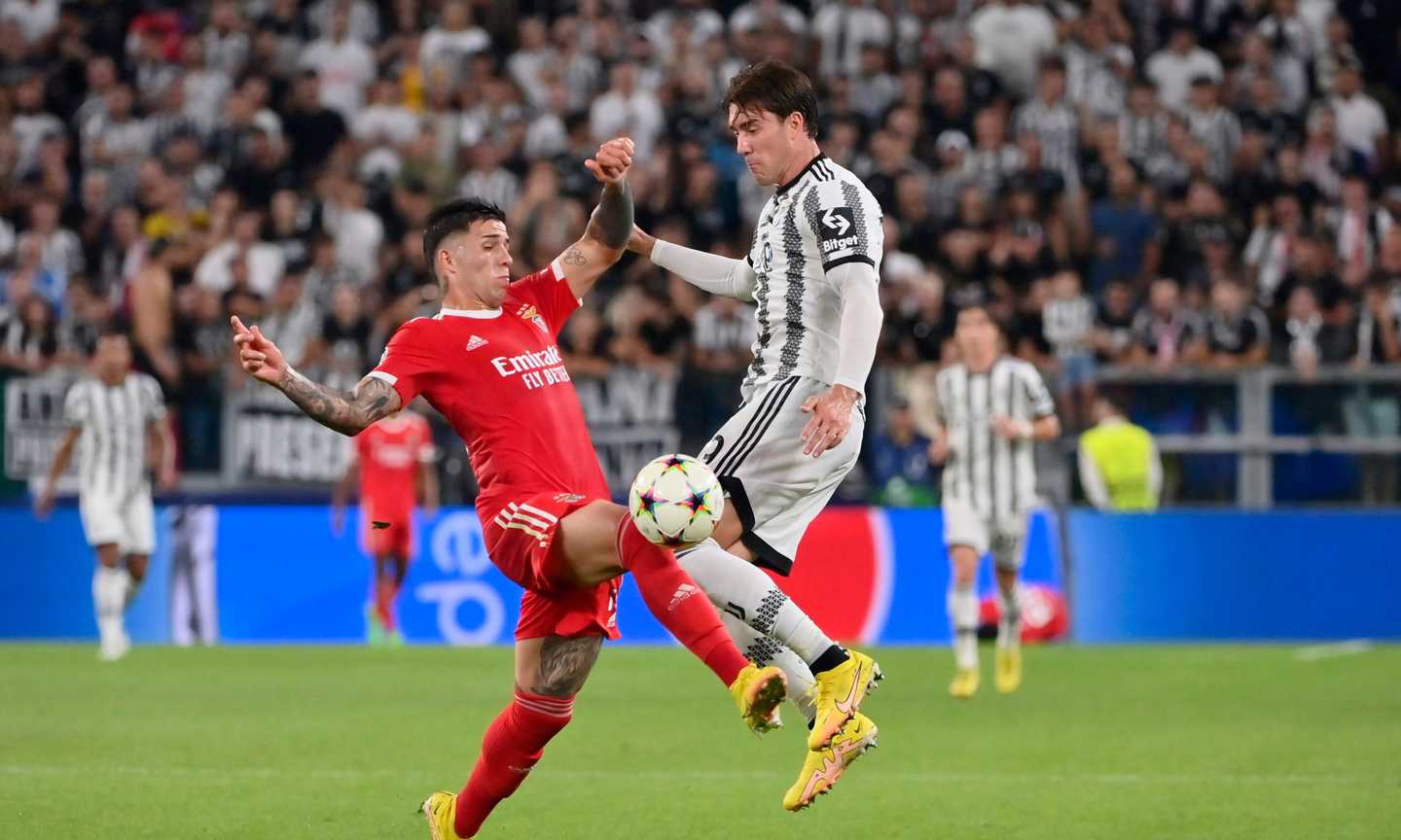 Juventus-Benfica 1-2: il tabellino