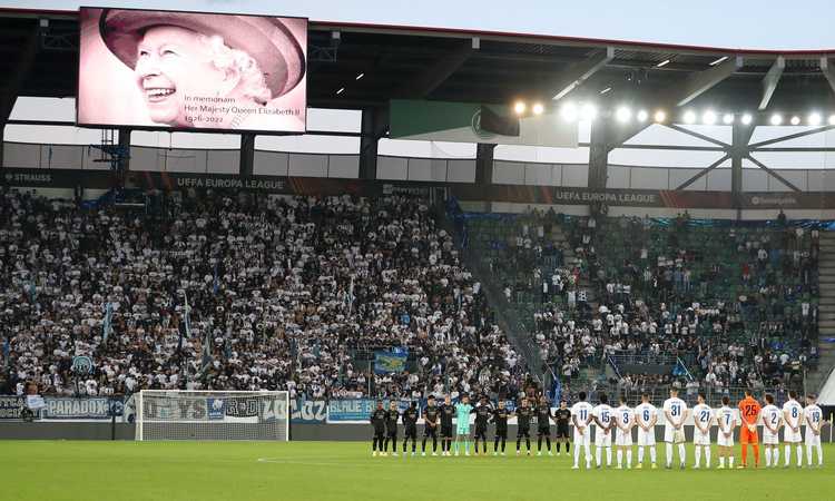 Morte Regina Elisabetta II: la UEFA rinvia la sfida di Europa League tra Arsenal e PSV