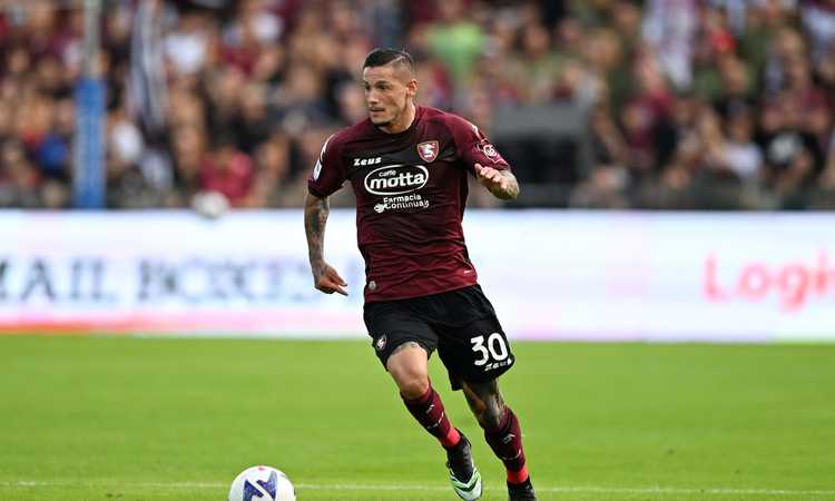 Salernitana, Mazzocchi ai saluti: 'Ho dato tutto'. Il Milan è alla finestra...