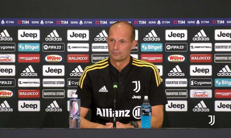 Juve, Allegri: 'Di Maria e Chiesa in panchina. Vlahovic? Sono momenti...'