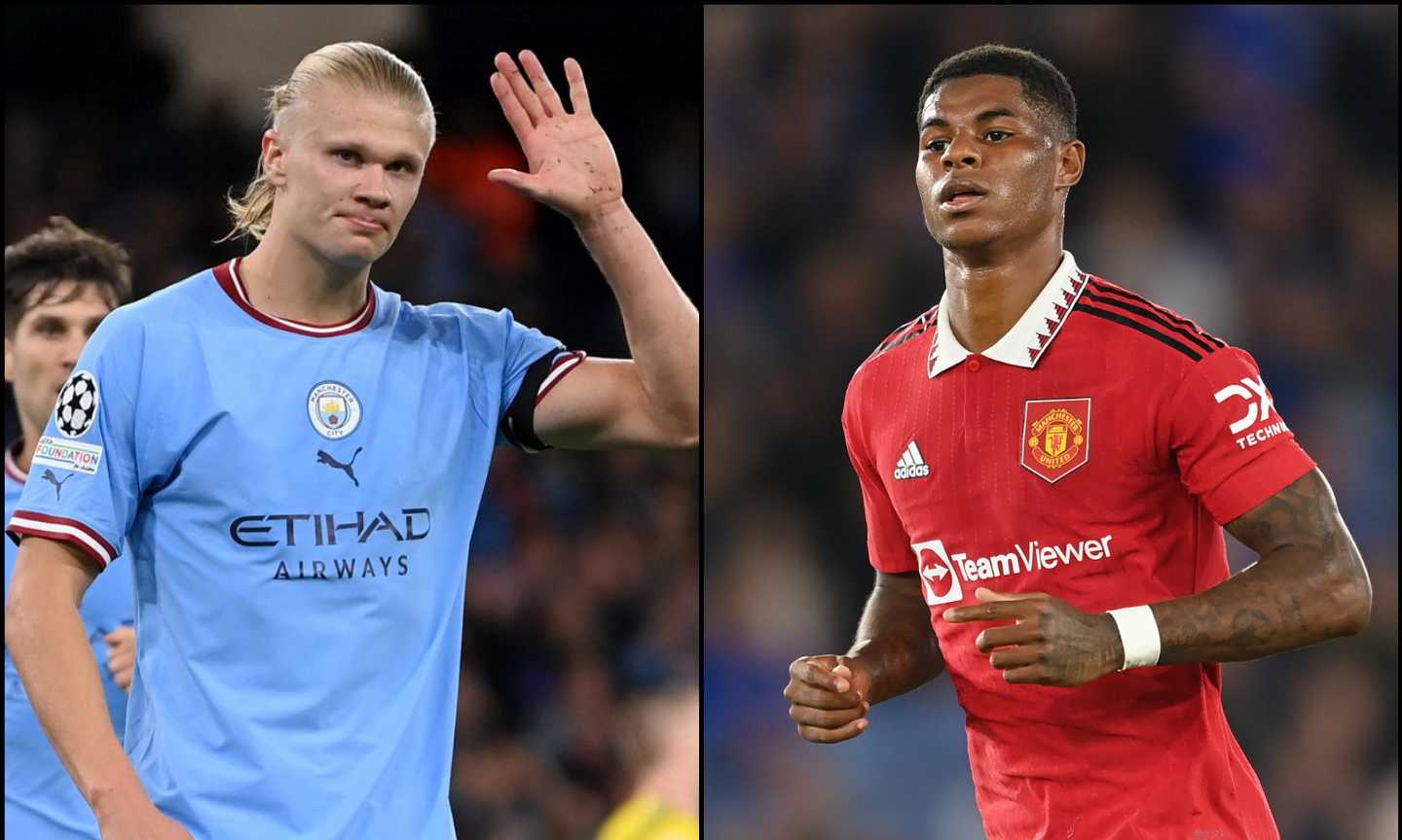 Premier League, è l'ora del derby di Manchester: lo United rincorre il City con Rashford, l'anti-Haaland