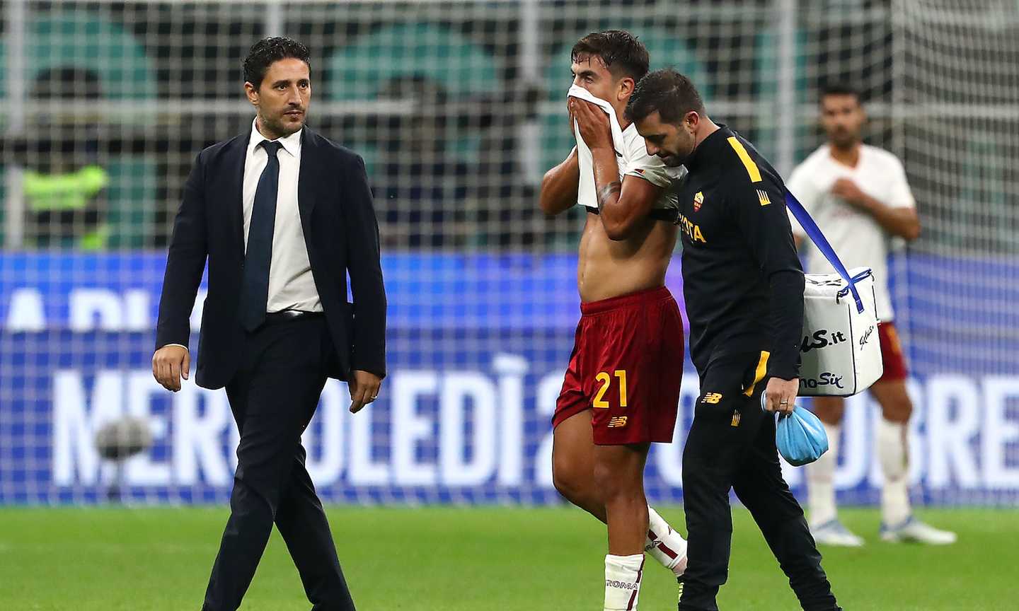 Inter-Roma, Dybala sostituito dopo un'ora: il motivo del cambio 