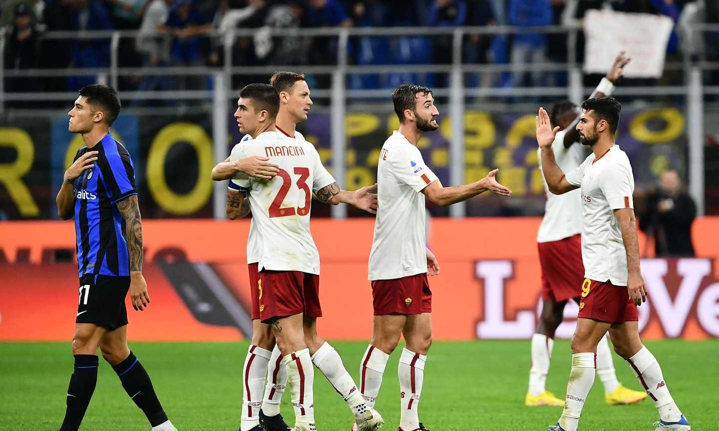 Inter-Roma 1-2: il tabellino