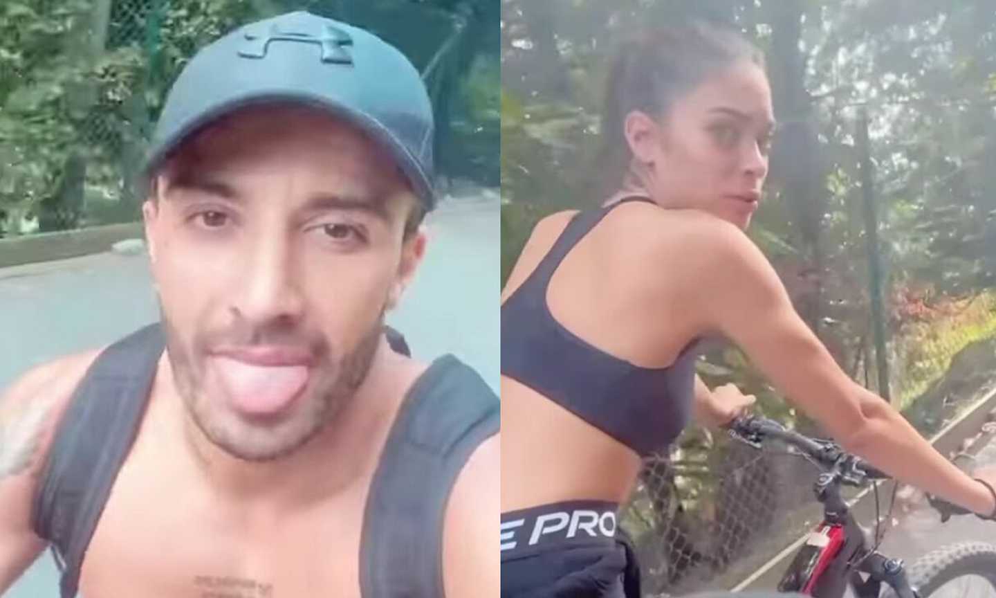 Elodie e Iannone: fuga d'amore in bici con imprevisto: 'mi fa male il c...' FOTO