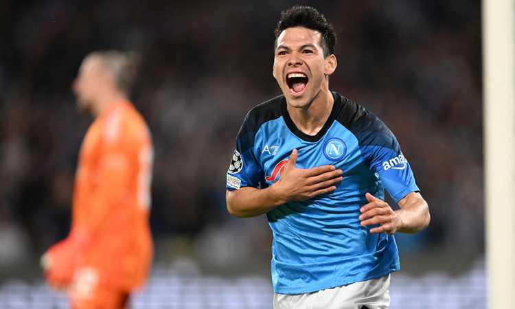 Napoli, Lozano: 'Mi ispiravo a Ronaldo il Fenomeno. Che emozione il Maradona pieno'