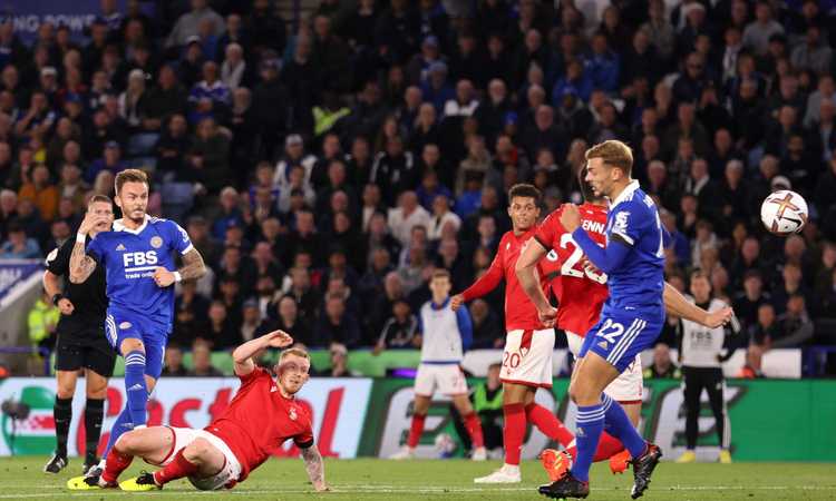 Premier League: Maddison rialza il Leicester, poker al Nottingham Forest risucchiato all'ultimo posto in classifica