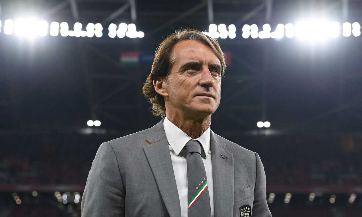 Italia, Mancini: 'Abbiamo cambiato il sistema e fatto una buona partita. Grifo è un ragazzo straordinario'